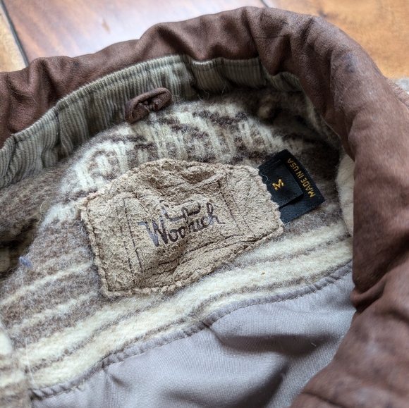 90's Woolrich Southwest Barn Blanket Coat (M) - Picture 5 of 7